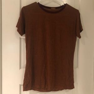 John Galt burnt orange tee